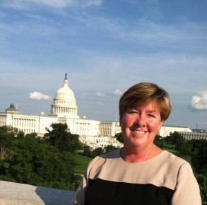 Cheryl Byrne on Capitol Hill